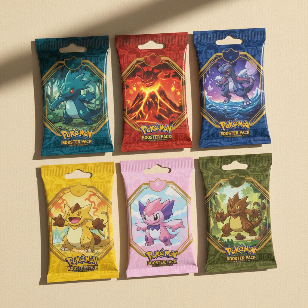 Pokemon booster packs collection